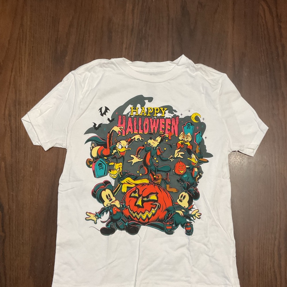 Disney Halloween Kids Costume T-Shirt - White